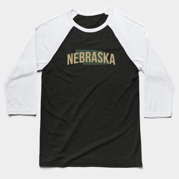 nebraska Baseball T-Shirt by Novel_Designs